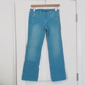 Bebe turquoise Jeans